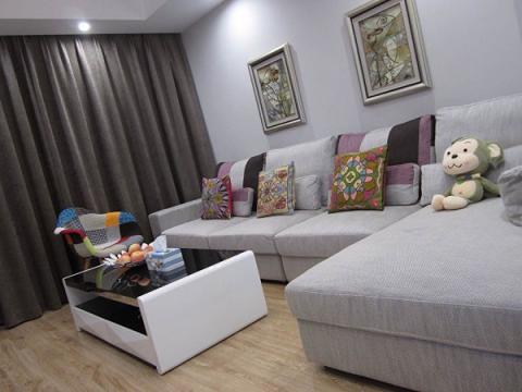 成都合院公園里--80平米現代簡約裝修效果圖