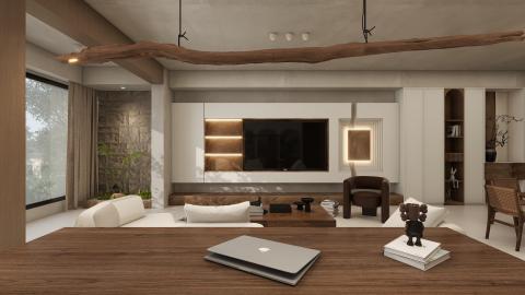 122㎡中德英倫聯邦·侘寂中古風